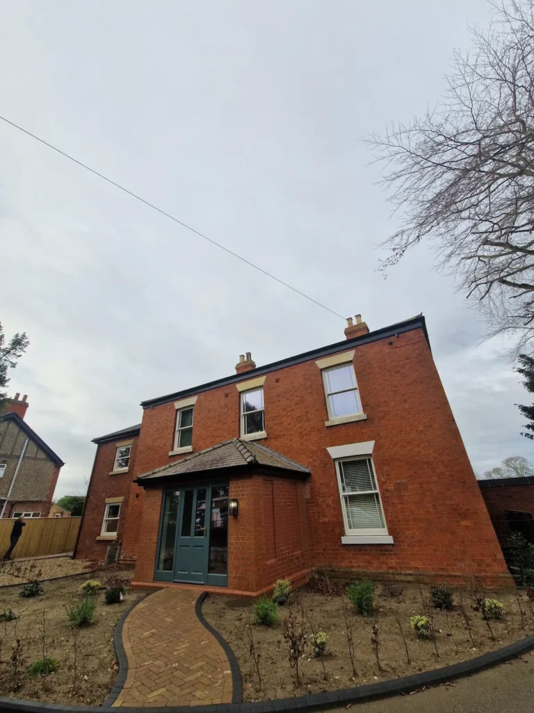 External view of the completed Copper Beech Court development, where GC Reports conducted sound insulation testing for building regulation compliance